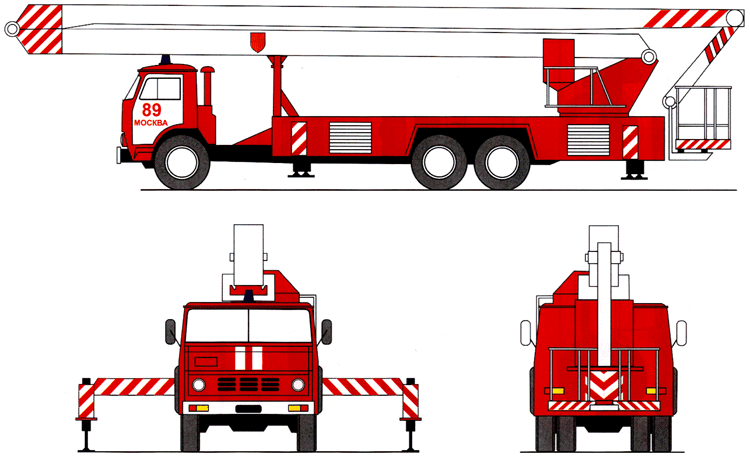 Цветографическая схема МЧС. Автолестница пожарная ал-30. Автолестница пожарная на схеме. Габариты пожарной машины. Пожарная машина поэтапно